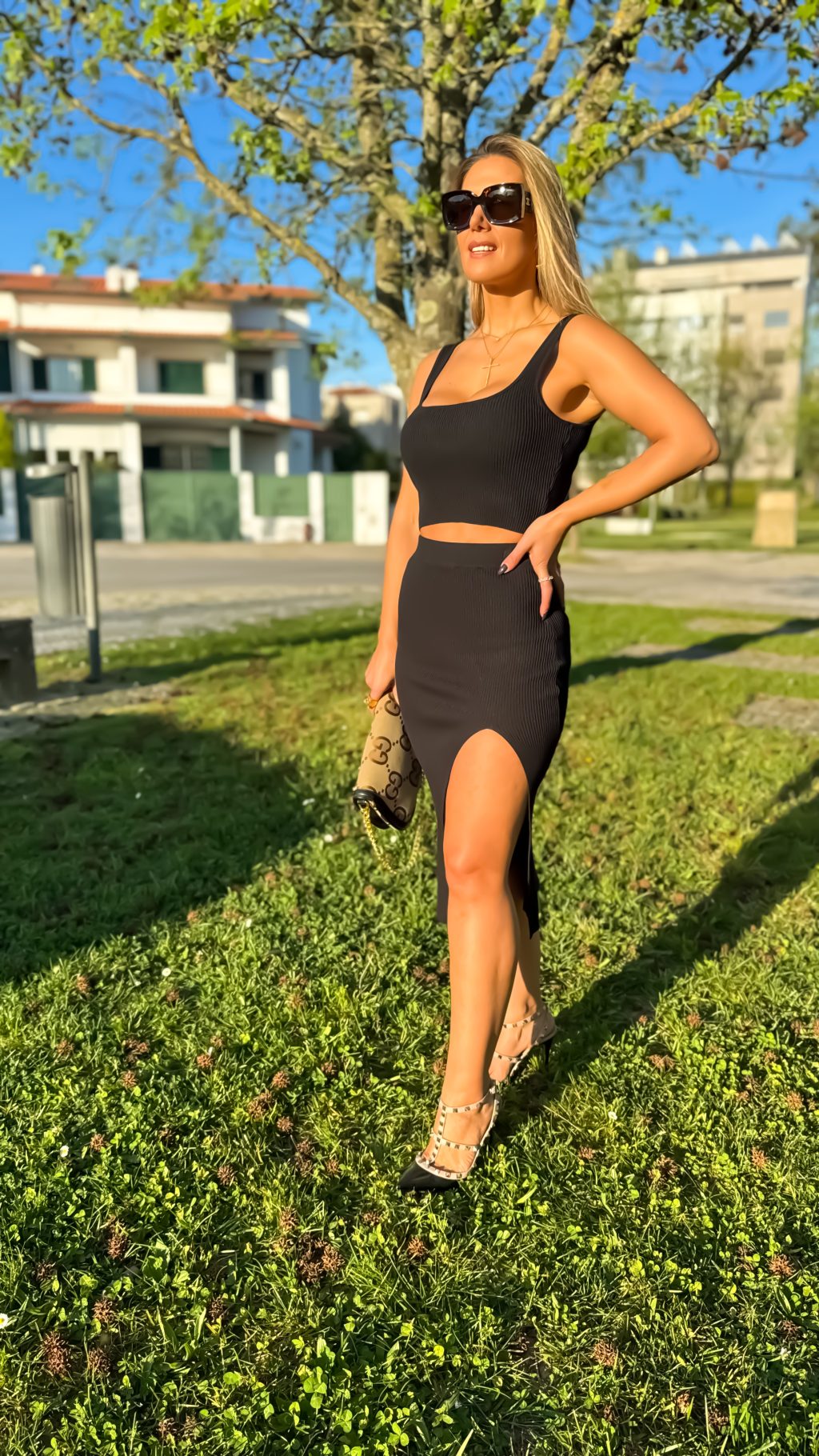 Black Mesh Set
