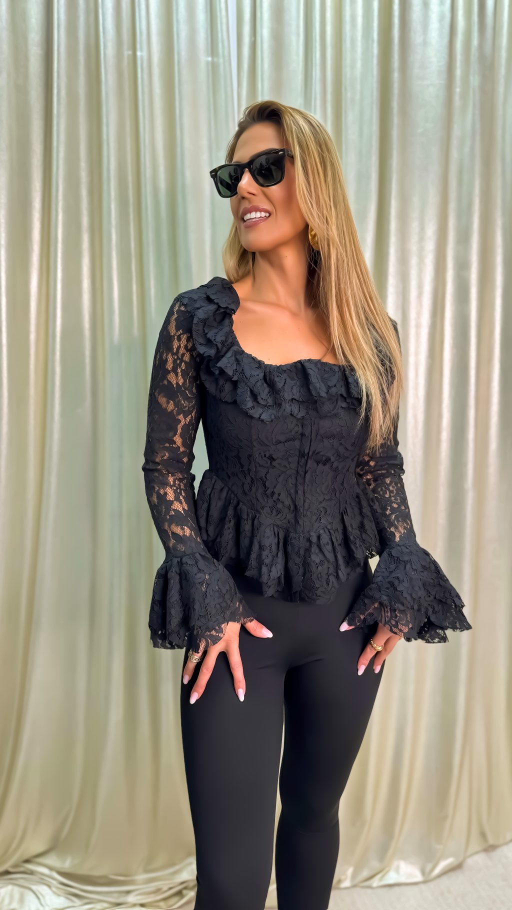 Blusa Renda
